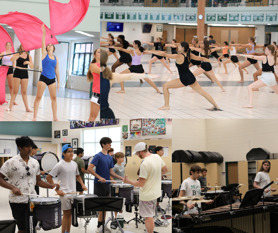 Guard & Percussion Camp Pics